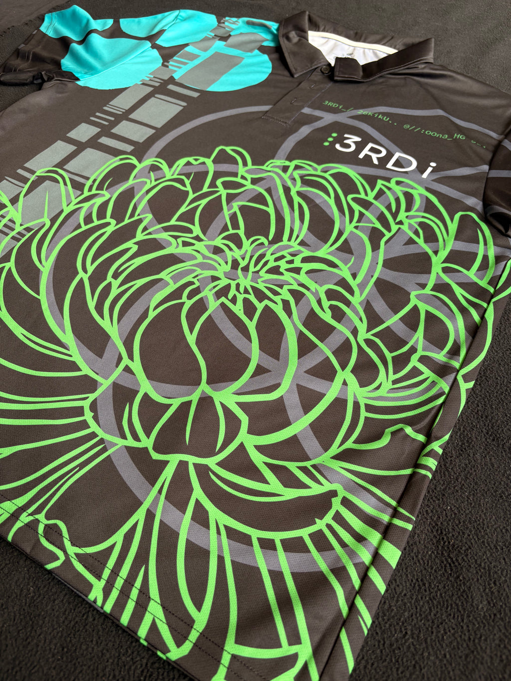 KIKU | Sublimated Polo Shirt PRE-ORDER