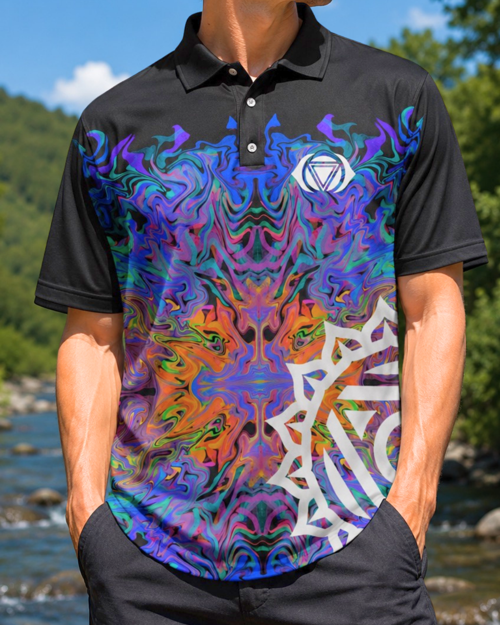 THE DYE | Sublimated Polo Shirt PRE-ORDER
