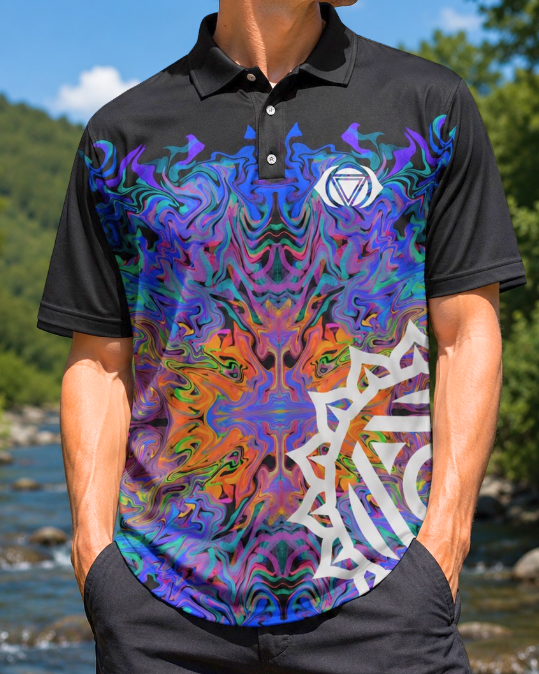THE DYE | Sublimated Polo Shirt PRE-ORDER