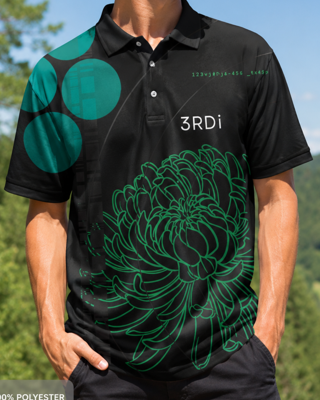 KIKU | Sublimated Polo Shirt PRE-ORDER